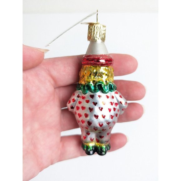 Valentine Clown Retired Old World Christmas Ornament - Picture 4 of 4
